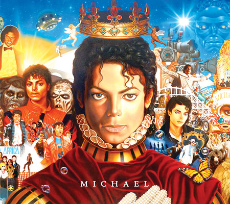 Bìa của album Michael.